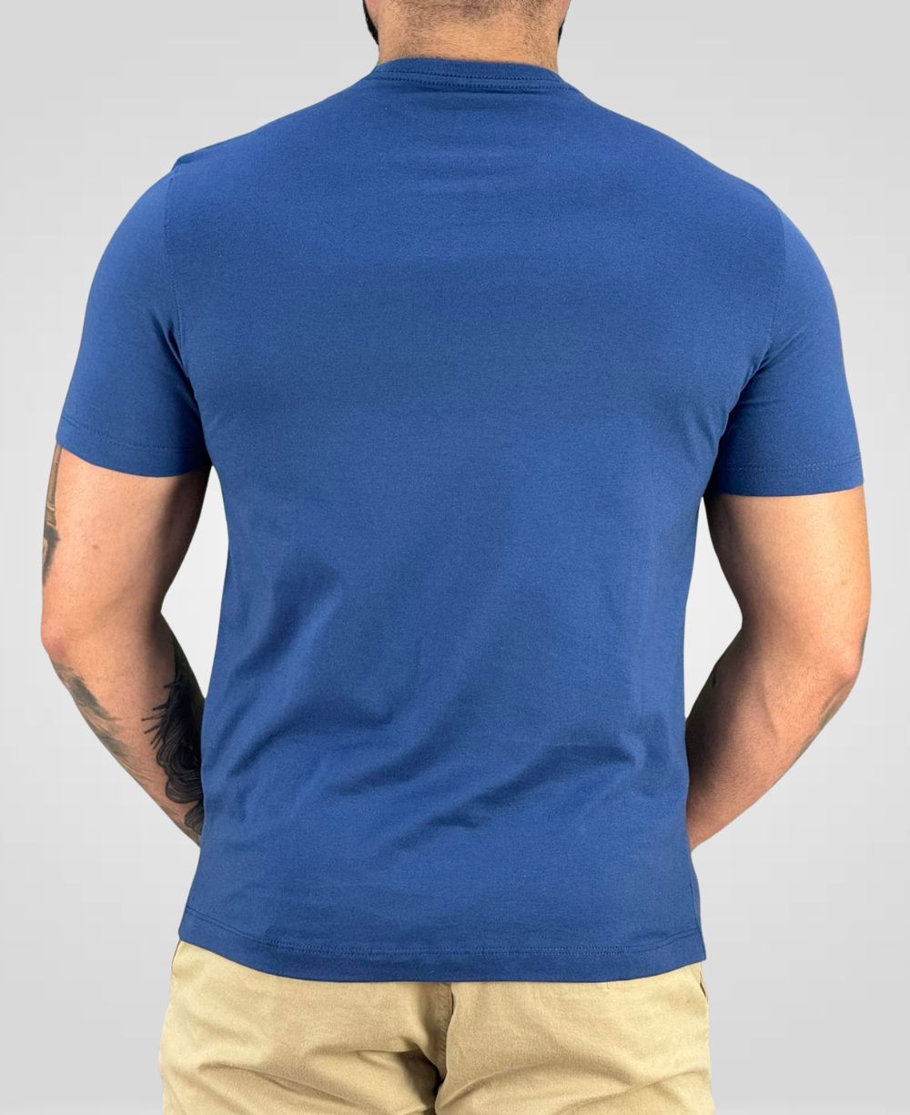 Camiseta Índigo Masculina Malha Regular - Aramis