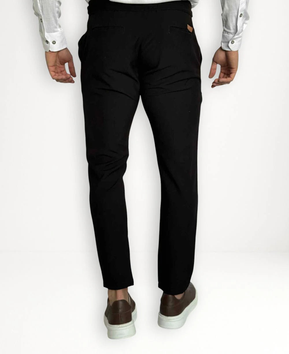 Calça Alfaiataria Preto com Regulagem - Paladho´s