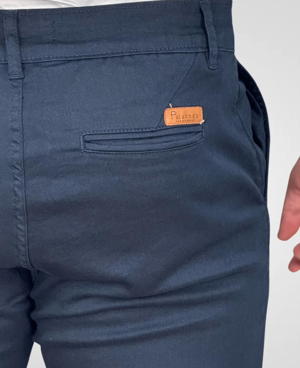 Calça Alfaiataria Azul Marinho Masculina Slim - Paladho´s Jeans Wear