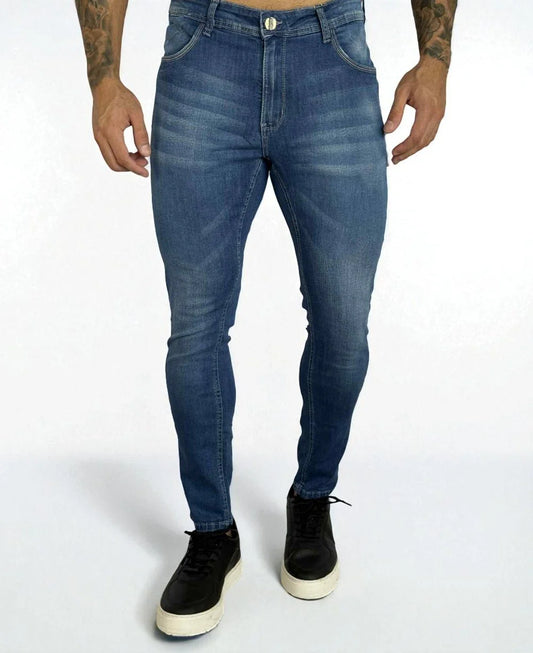Calça Jeans Azul Sky2 Masculina Skinny- City Denim