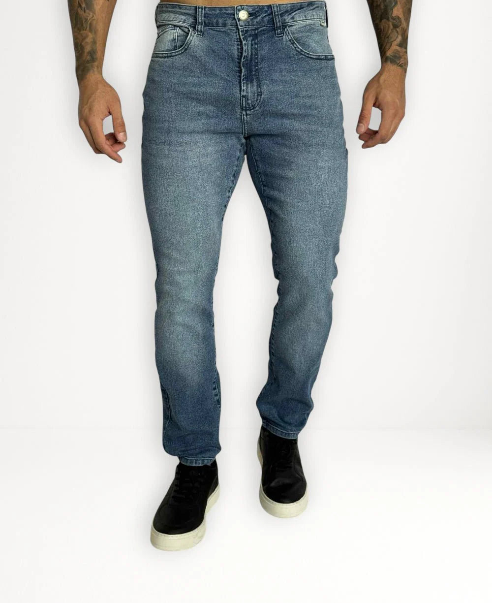Calça Jeans Skinny Azul Mescla - John John