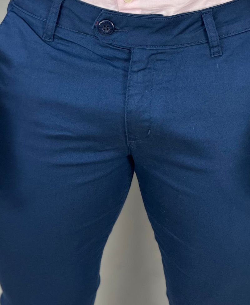 Calça Alfaiataria Azul Royal Masculina Super Skinny - Paladho´s Jeans
