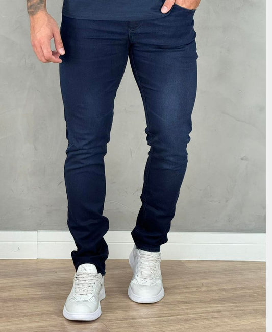 Calça Jeans Escura Masculina Igor Skinny - Forum