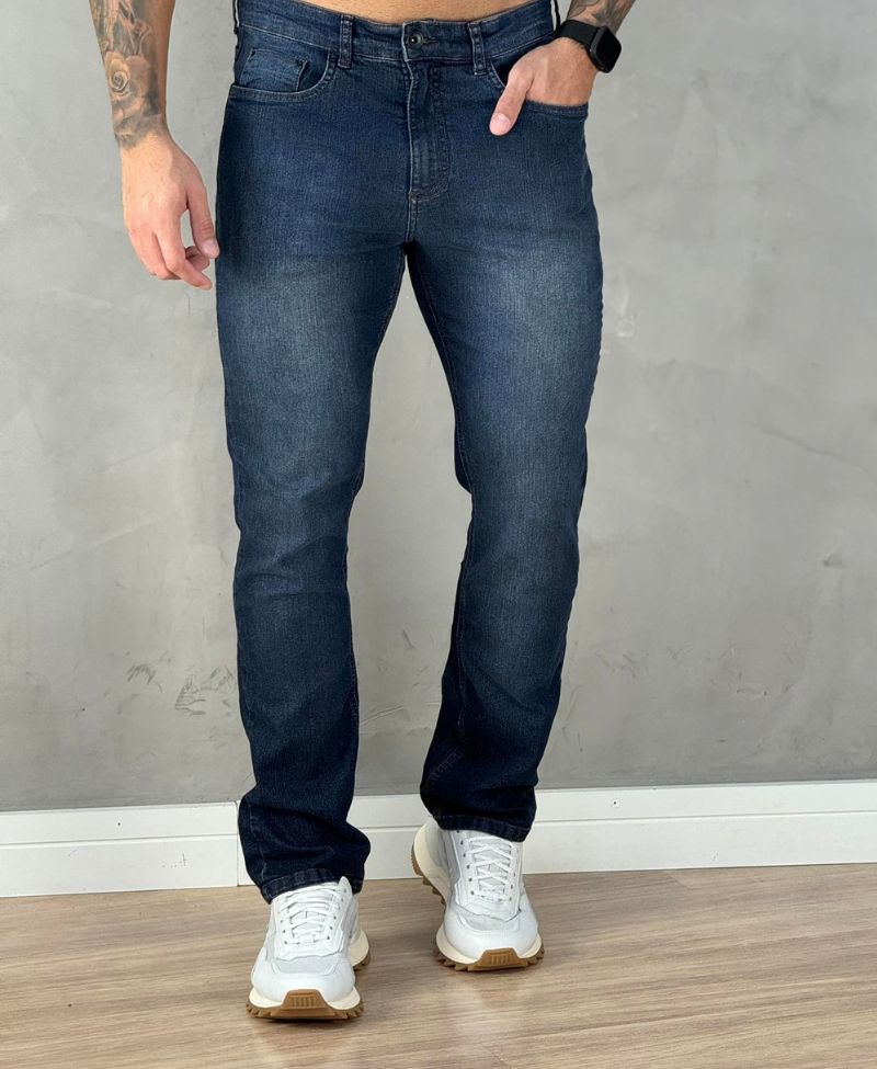 Calça Jeans Escura Masculina Stone Dirty Slim - Aramis