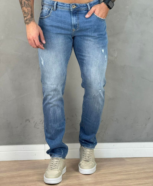 Calça Jeans Indigo Masculina Igor Skinny - Forum