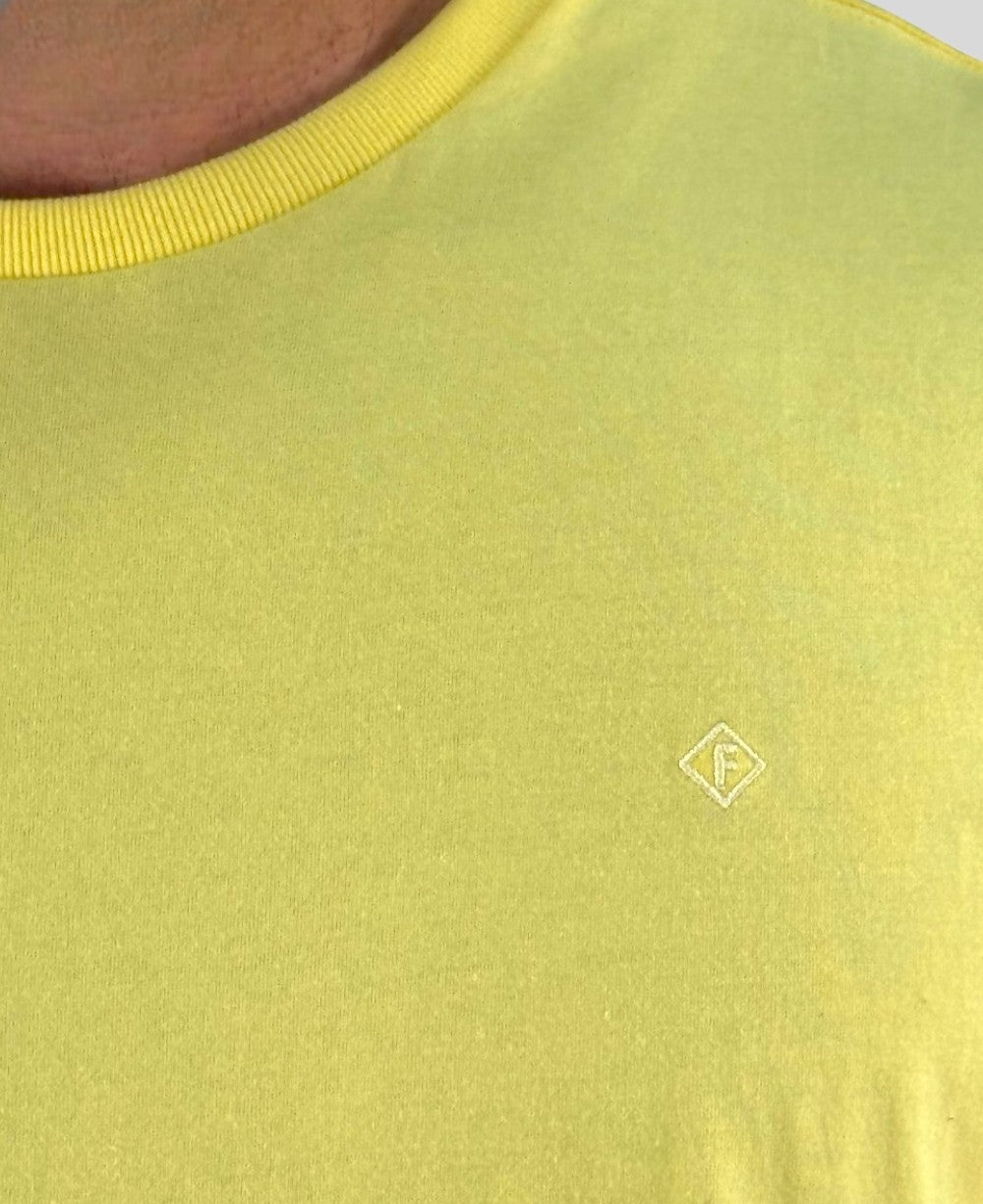 Camiseta Amarela Masculina Basica - Forum