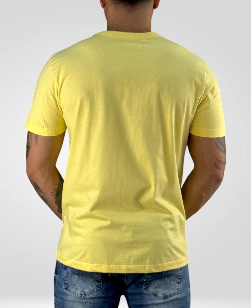 Camiseta Amarela Masculina Basica - Forum