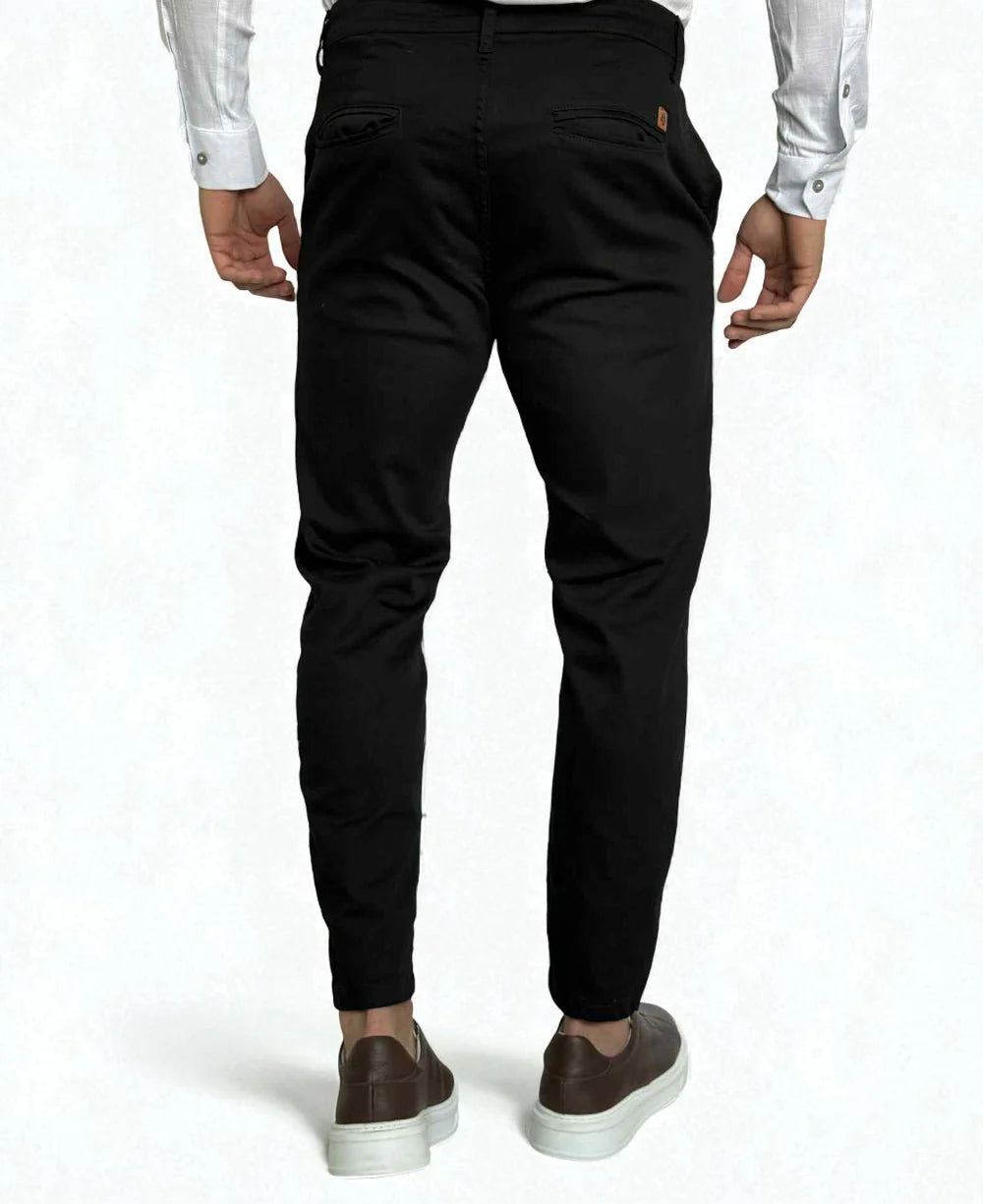 Calça Alfaiataria Preto com Regulagem  - Truehero