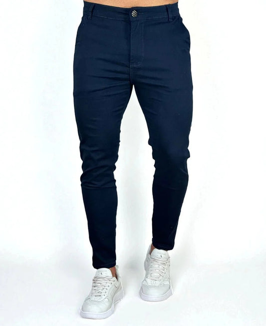 Calça Alfaiataria Azul Masculina Super Skinny - Codi Jeans