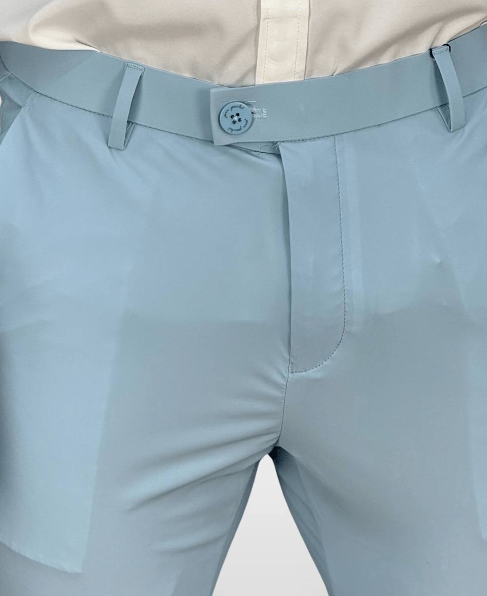 Calça Alfaiataria Azul Bebe Masculina Tecnológica - Per Pochi