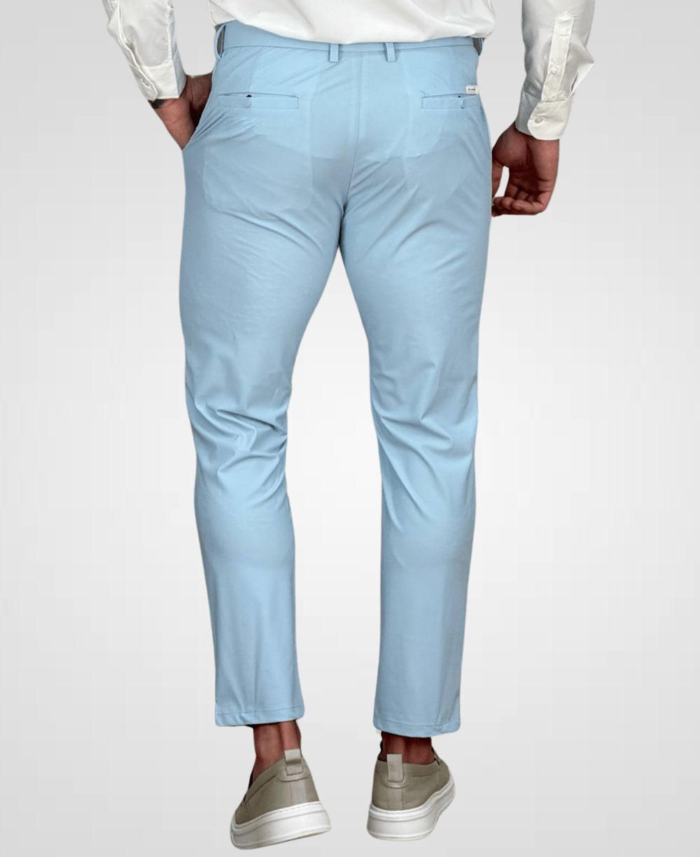 Calça Alfaiataria Azul Bebe Masculina Tecnológica - Per Pochi