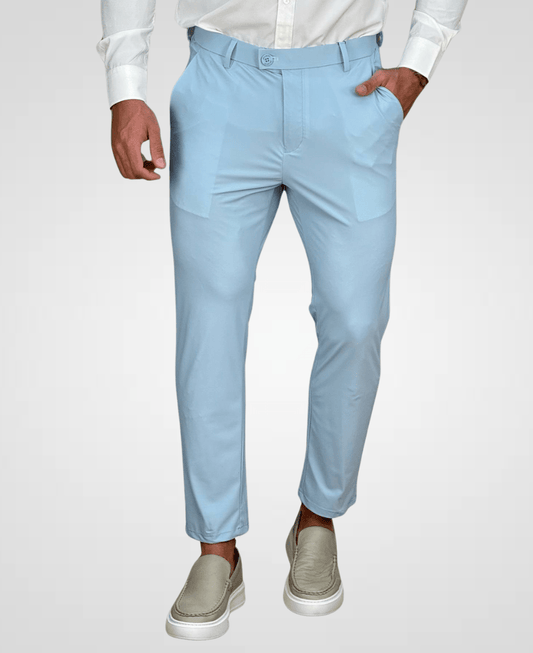 Calça Alfaiataria Azul Bebe Masculina Tecnológica - Per Pochi