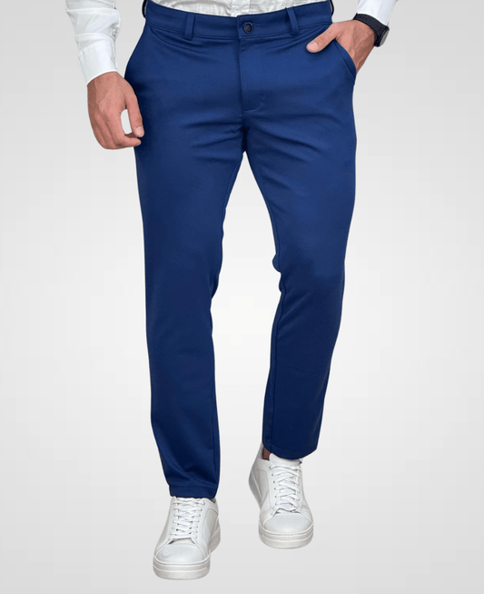 Calça Alfaiataria Azul Royal Masculina Slim - Guilherme Soul