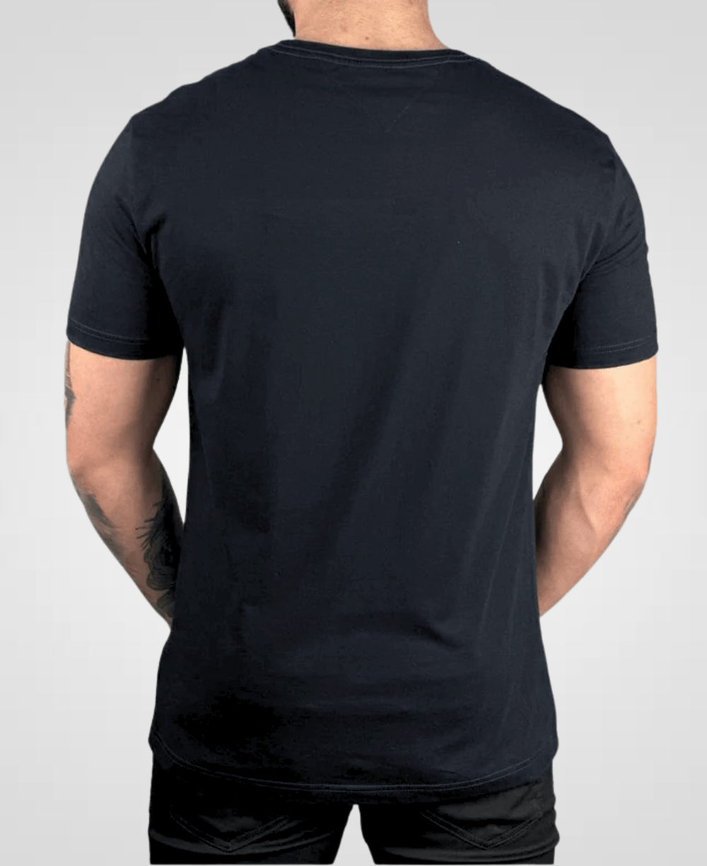 Camiseta Preto Masculina Classic Contton - Tommy Hilfiger